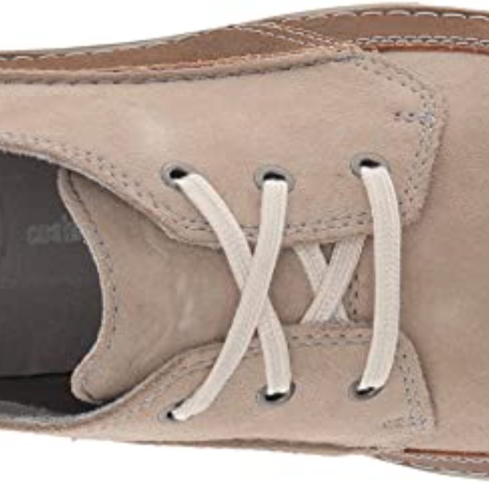 Collection by Clarks Gosler Edge Sand Contrasting Colors Suede Canvas Me… - Picture 5 of 16
